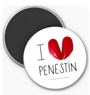 Magnet frigo rond I LOVE PENESTIN